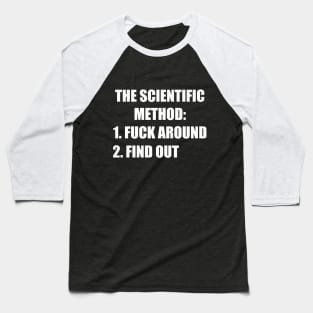 The Scientific Method Baseball T-Shirt